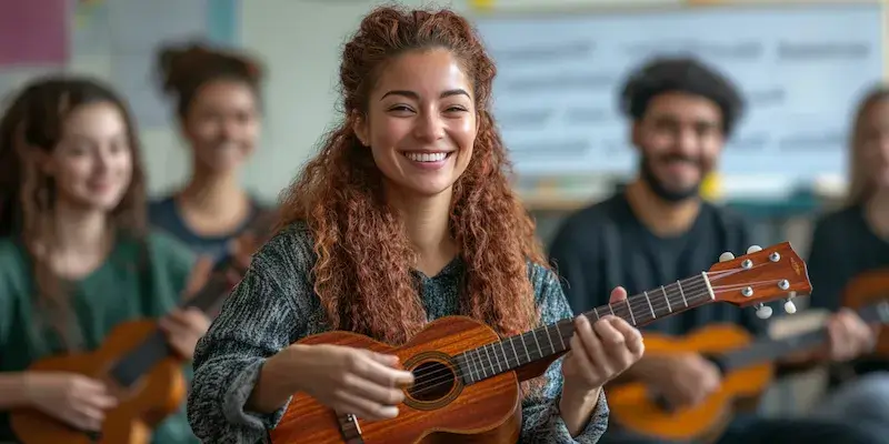 Ukulele drewanien