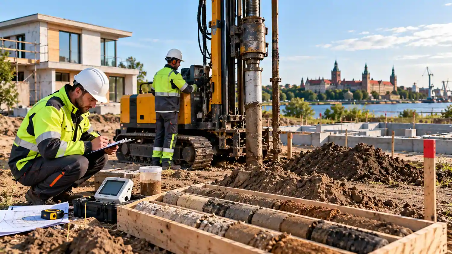 Badania geotechniczne - kiedy trzeba je wykonać i dlaczego zawsze warto to zrobić? Badania geotechniczne na placu budowy